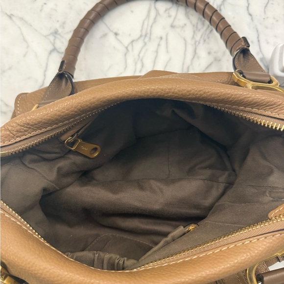 Chloe Brown Leather Handbag - Picture 4 of 6